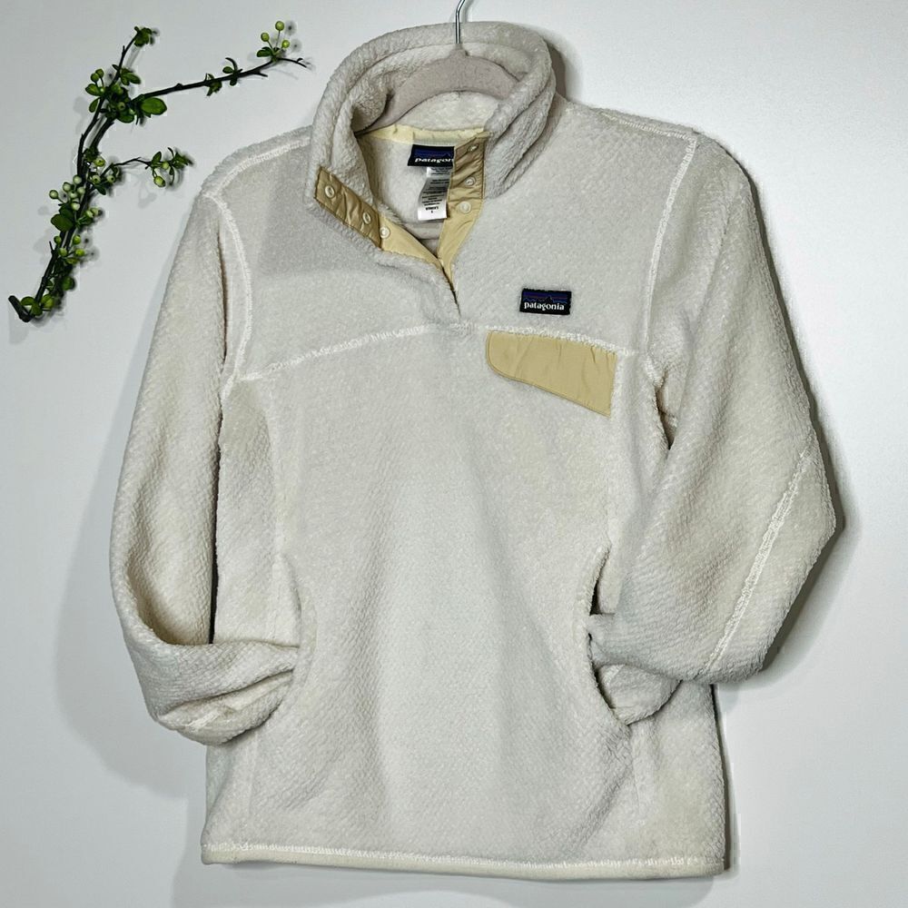 Patagonia Re-Tool Snap T Pullover Ivory Cream - Picture 1 of 10